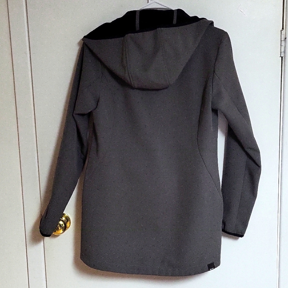 Bench women's grey zippered sweater. Small size pre-owned. - Picture 7 of 10